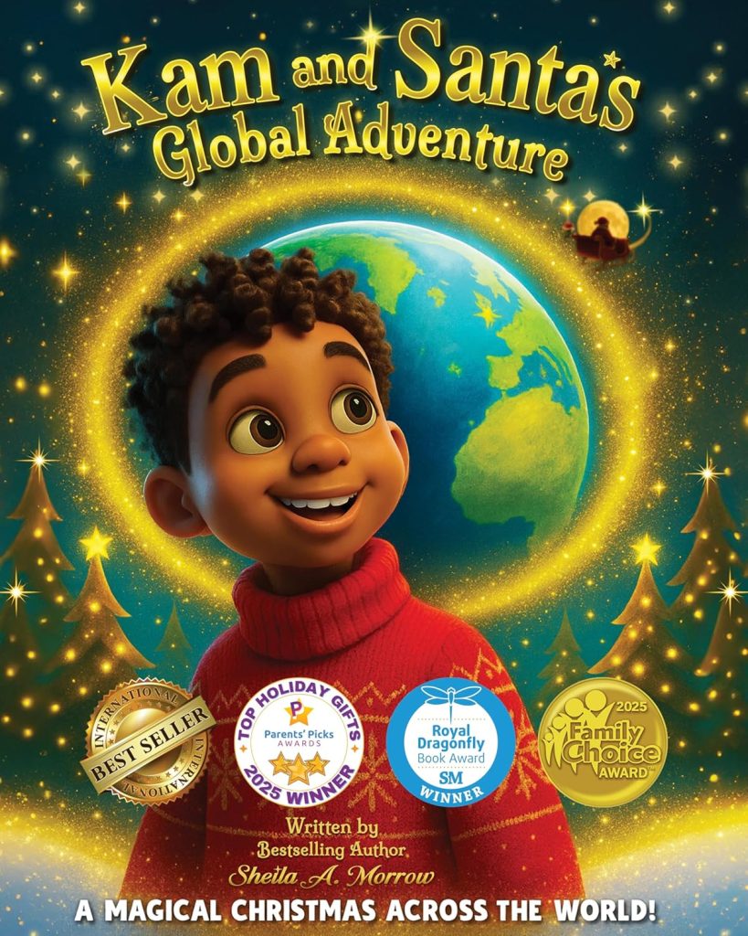 Book Cover: Kam and Santa’s Global Adventure